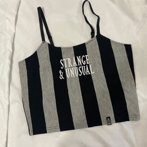Strange & Unusual crop top